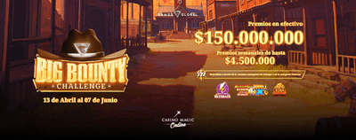 Bounty Jackpot Gigante promotion banner